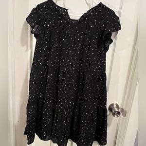 Blu Pepper Black Dress